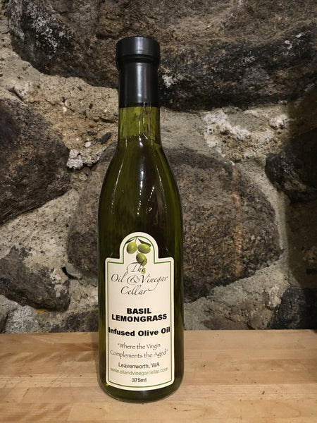 Basil Lemongrass Infused Olive Oil